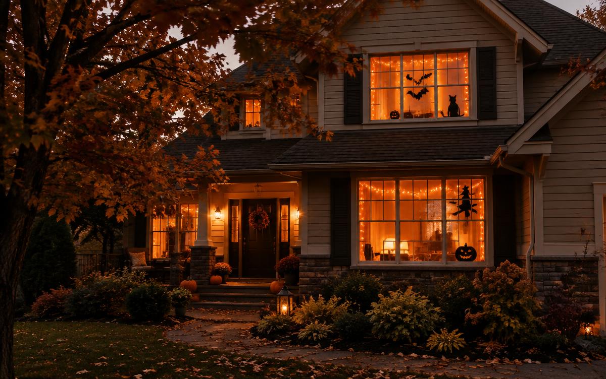 Halloween Window Lights lifestyle scene